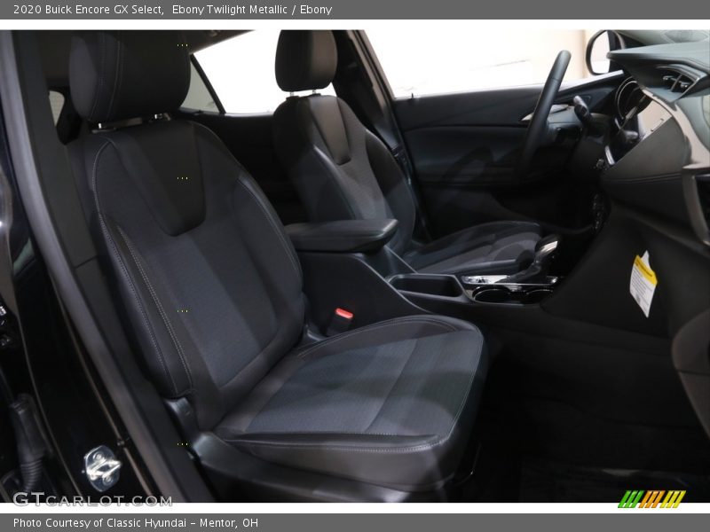 Front Seat of 2020 Encore GX Select
