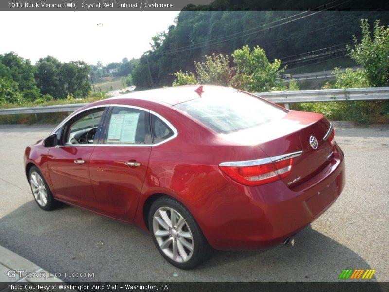 Crystal Red Tintcoat / Cashmere 2013 Buick Verano FWD