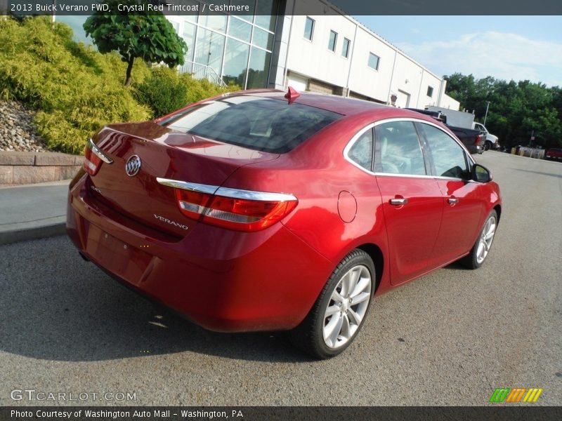 Crystal Red Tintcoat / Cashmere 2013 Buick Verano FWD