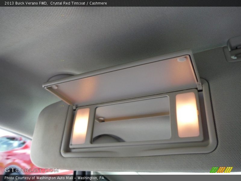 Crystal Red Tintcoat / Cashmere 2013 Buick Verano FWD