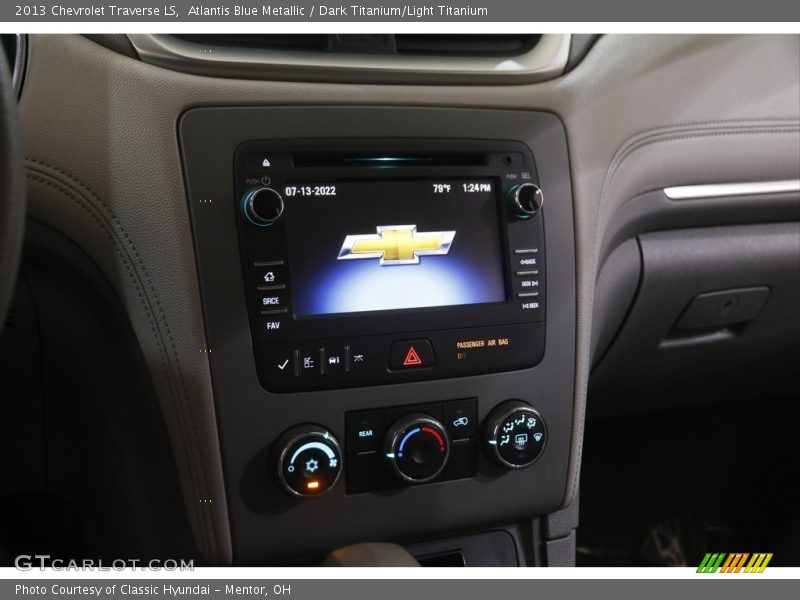 Controls of 2013 Traverse LS
