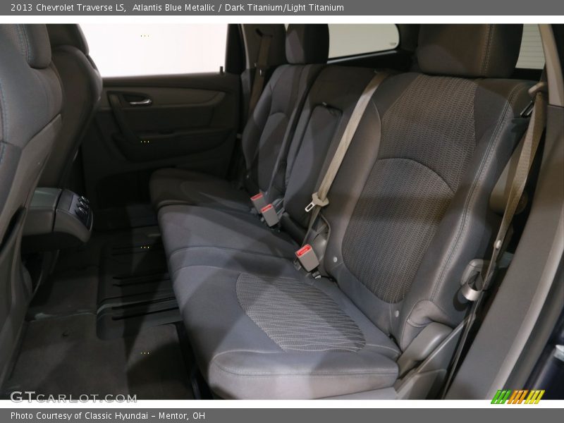 Atlantis Blue Metallic / Dark Titanium/Light Titanium 2013 Chevrolet Traverse LS