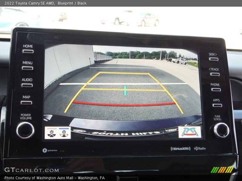 Blueprint / Black 2022 Toyota Camry SE AWD
