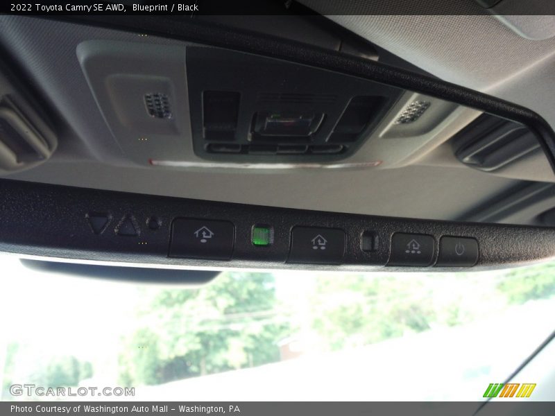 Blueprint / Black 2022 Toyota Camry SE AWD