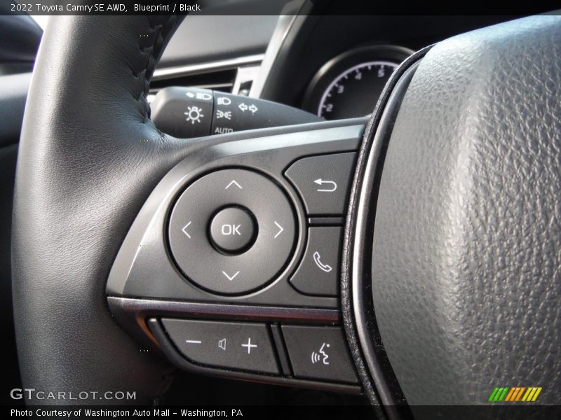 Blueprint / Black 2022 Toyota Camry SE AWD