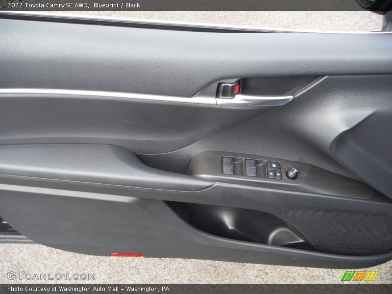 Blueprint / Black 2022 Toyota Camry SE AWD
