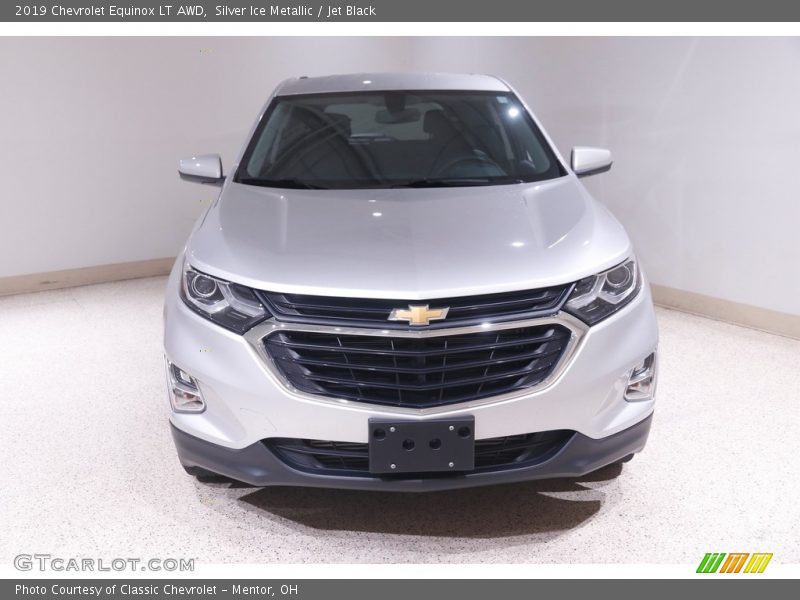 Silver Ice Metallic / Jet Black 2019 Chevrolet Equinox LT AWD