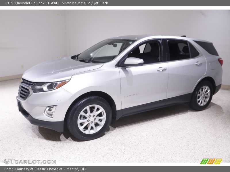 Silver Ice Metallic / Jet Black 2019 Chevrolet Equinox LT AWD