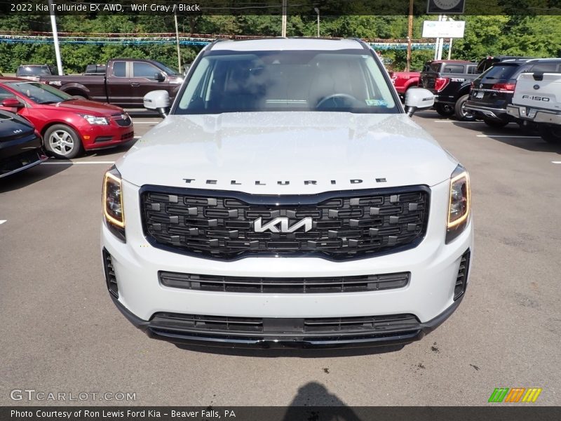 Wolf Gray / Black 2022 Kia Telluride EX AWD