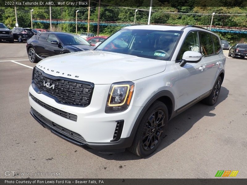 Wolf Gray / Black 2022 Kia Telluride EX AWD