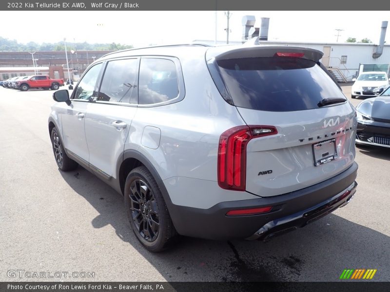 Wolf Gray / Black 2022 Kia Telluride EX AWD