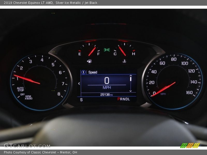 Silver Ice Metallic / Jet Black 2019 Chevrolet Equinox LT AWD