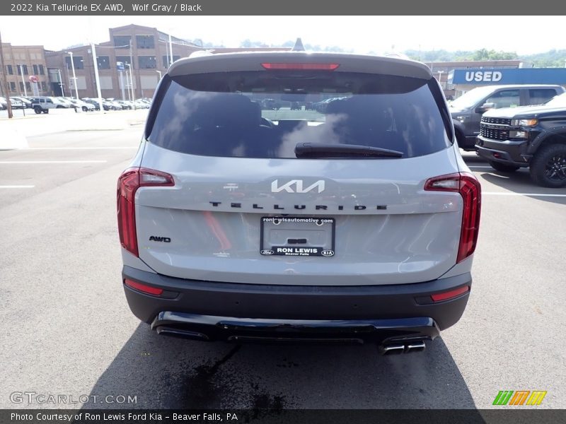 Wolf Gray / Black 2022 Kia Telluride EX AWD