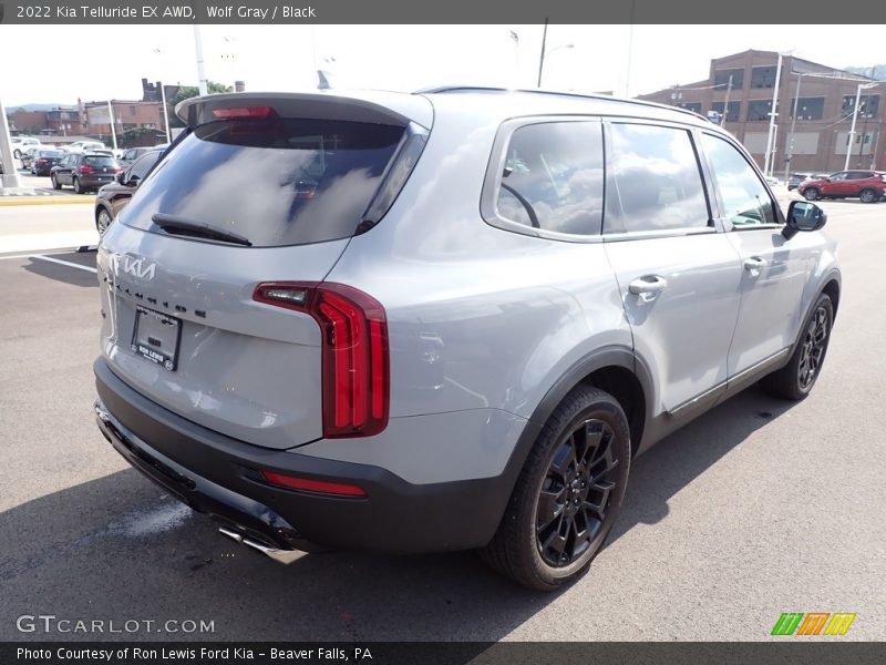 Wolf Gray / Black 2022 Kia Telluride EX AWD