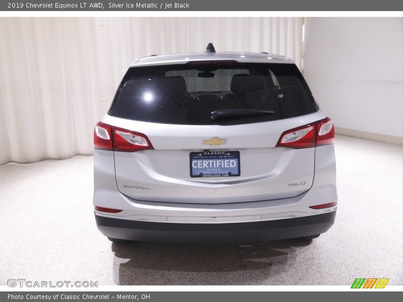 Silver Ice Metallic / Jet Black 2019 Chevrolet Equinox LT AWD