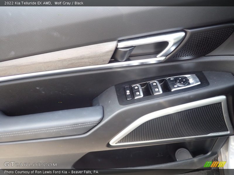 Wolf Gray / Black 2022 Kia Telluride EX AWD