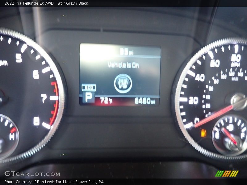 Wolf Gray / Black 2022 Kia Telluride EX AWD