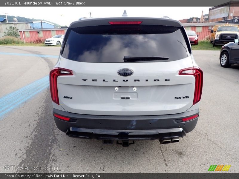 Wolf Gray / Black 2021 Kia Telluride SX AWD