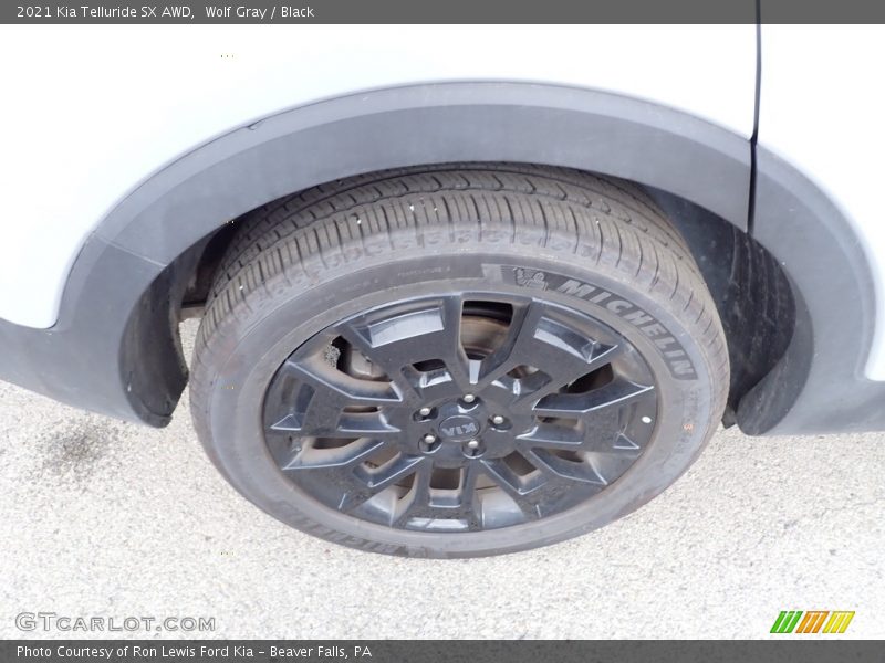 Wolf Gray / Black 2021 Kia Telluride SX AWD