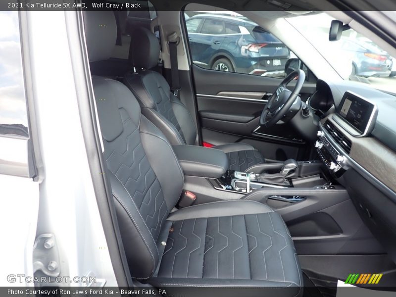 Wolf Gray / Black 2021 Kia Telluride SX AWD