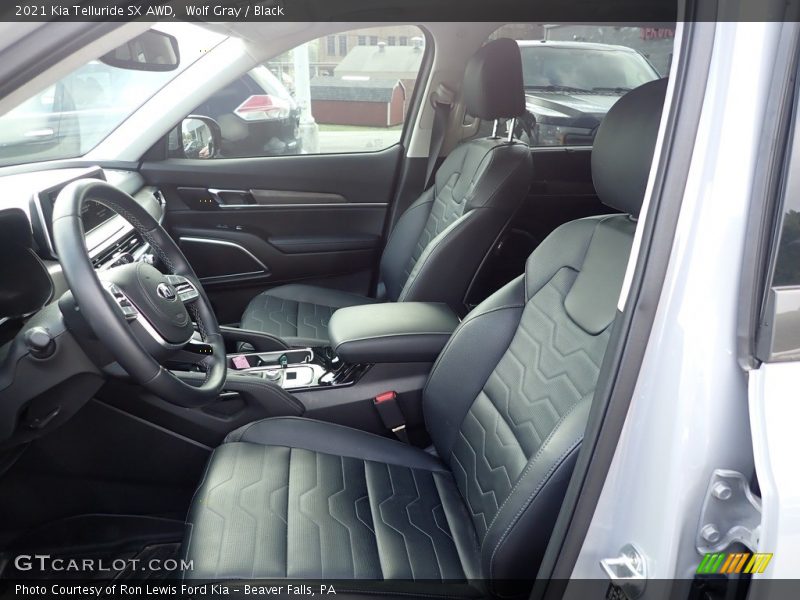 Wolf Gray / Black 2021 Kia Telluride SX AWD
