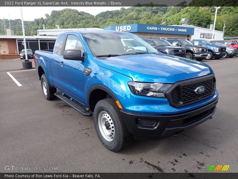 Velocity Blue Metallic / Ebony 2022 Ford Ranger XL SuperCab 4x4