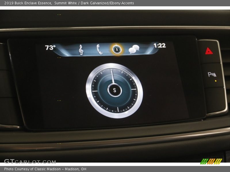 Controls of 2019 Enclave Essence