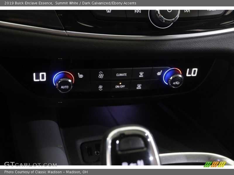 Controls of 2019 Enclave Essence