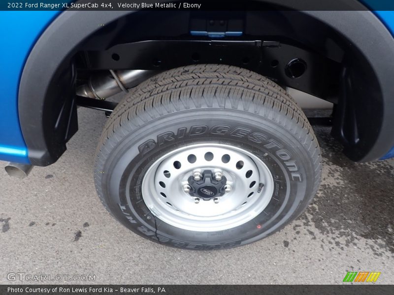 Velocity Blue Metallic / Ebony 2022 Ford Ranger XL SuperCab 4x4