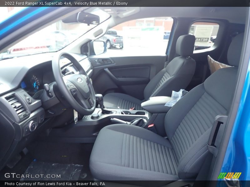 Velocity Blue Metallic / Ebony 2022 Ford Ranger XL SuperCab 4x4