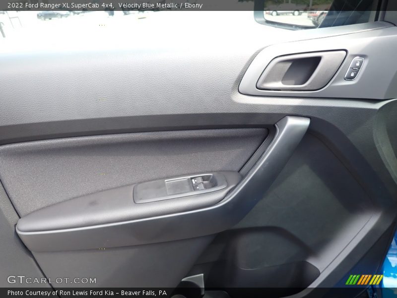 Velocity Blue Metallic / Ebony 2022 Ford Ranger XL SuperCab 4x4