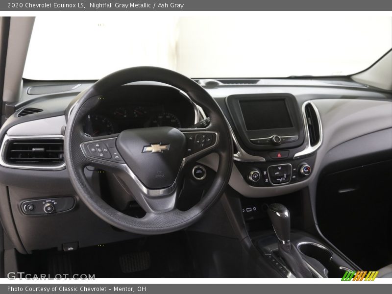 Nightfall Gray Metallic / Ash Gray 2020 Chevrolet Equinox LS