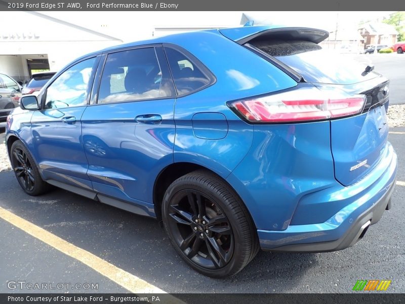 Ford Performance Blue / Ebony 2019 Ford Edge ST AWD