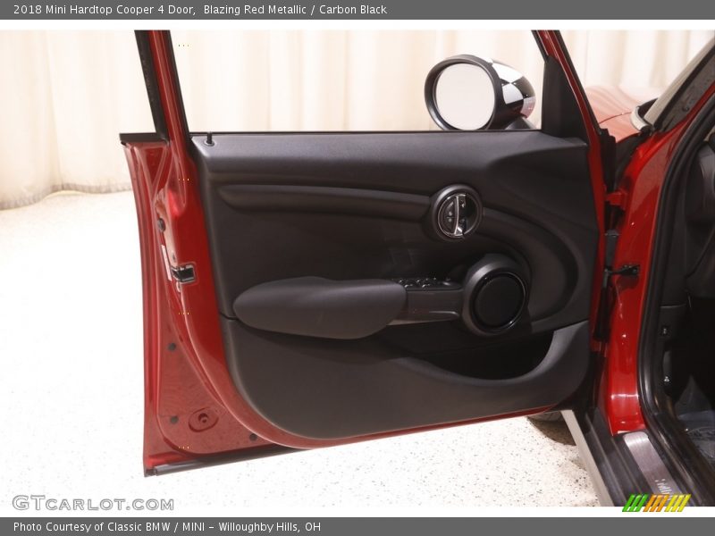 Blazing Red Metallic / Carbon Black 2018 Mini Hardtop Cooper 4 Door