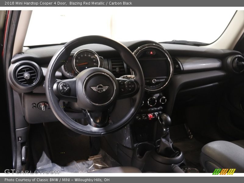 Blazing Red Metallic / Carbon Black 2018 Mini Hardtop Cooper 4 Door