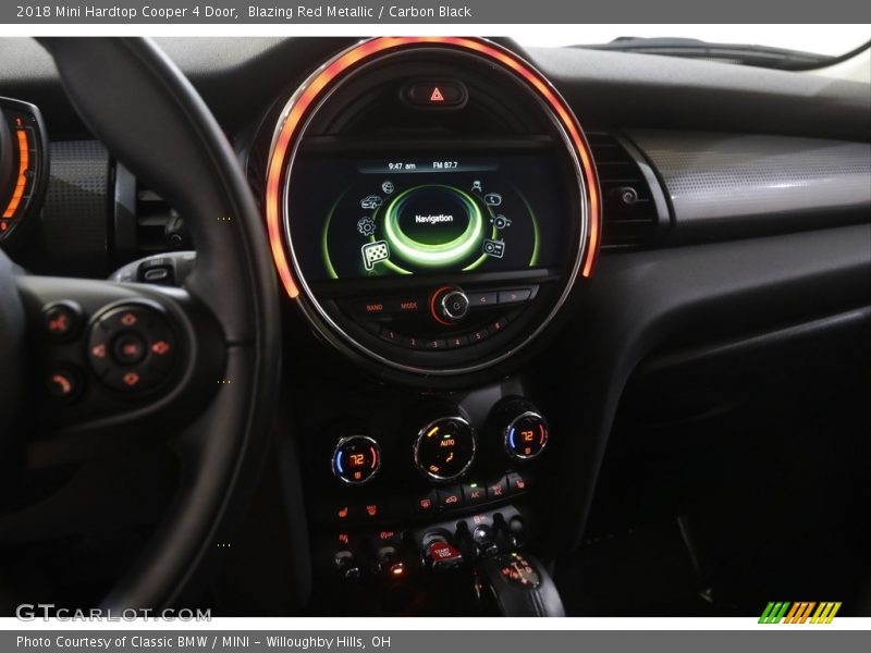 Blazing Red Metallic / Carbon Black 2018 Mini Hardtop Cooper 4 Door