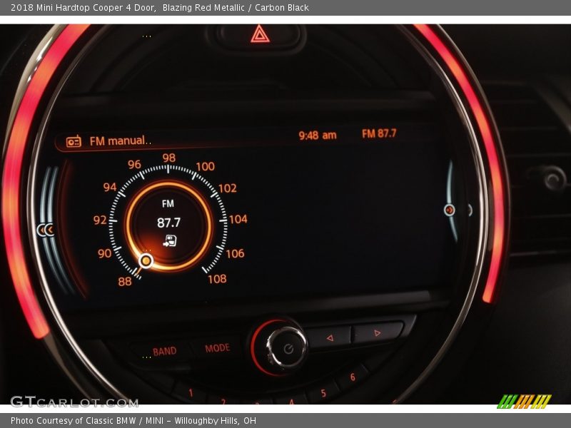 Blazing Red Metallic / Carbon Black 2018 Mini Hardtop Cooper 4 Door