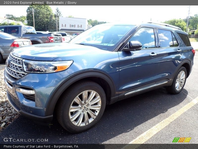 Blue Metallic / Ebony 2020 Ford Explorer Limited