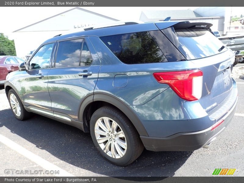 Blue Metallic / Ebony 2020 Ford Explorer Limited