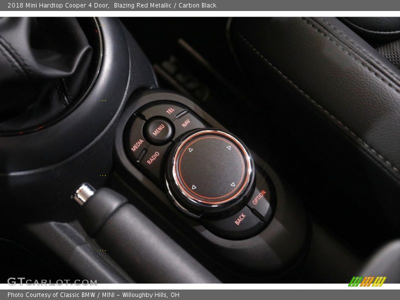 Blazing Red Metallic / Carbon Black 2018 Mini Hardtop Cooper 4 Door