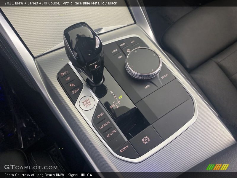 Arctic Race Blue Metallic / Black 2021 BMW 4 Series 430i Coupe