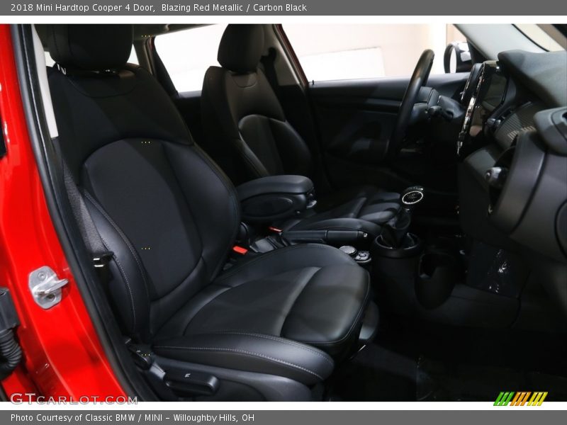 Blazing Red Metallic / Carbon Black 2018 Mini Hardtop Cooper 4 Door