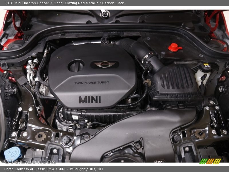 Blazing Red Metallic / Carbon Black 2018 Mini Hardtop Cooper 4 Door