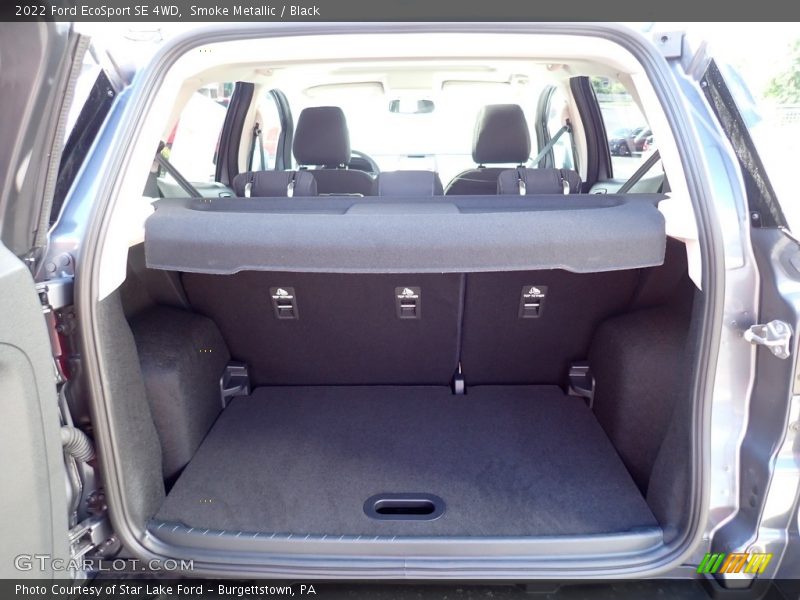 Smoke Metallic / Black 2022 Ford EcoSport SE 4WD
