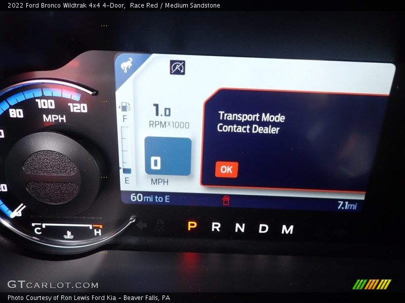 Race Red / Medium Sandstone 2022 Ford Bronco Wildtrak 4x4 4-Door