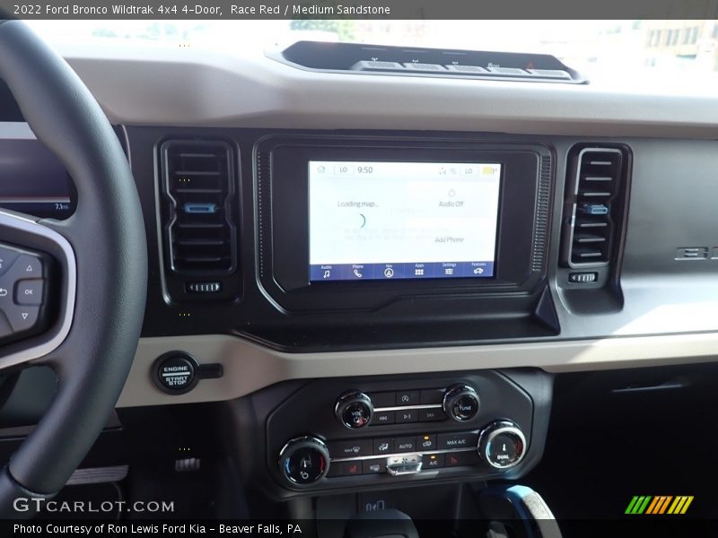 Race Red / Medium Sandstone 2022 Ford Bronco Wildtrak 4x4 4-Door