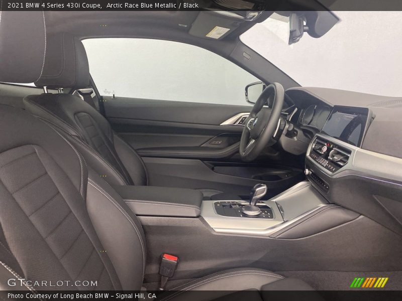 Arctic Race Blue Metallic / Black 2021 BMW 4 Series 430i Coupe