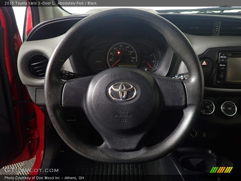  2015 Yaris 3-Door L Steering Wheel