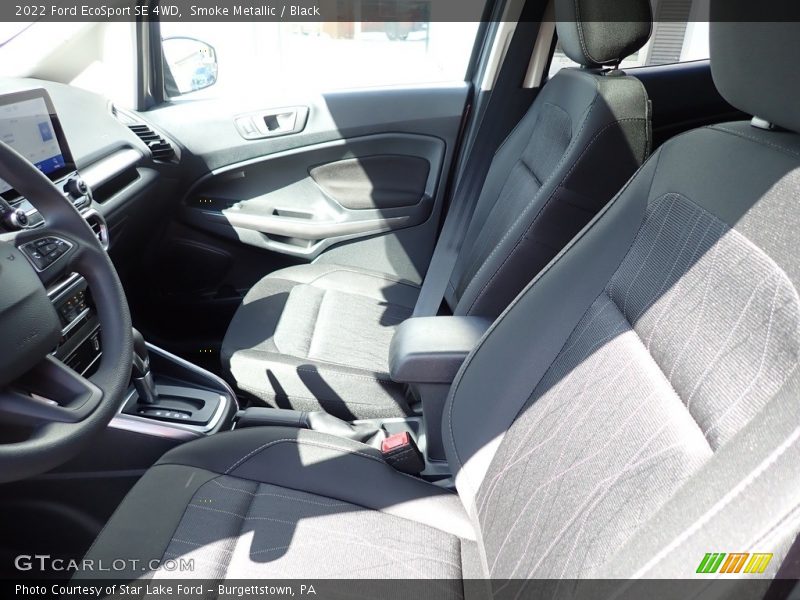Smoke Metallic / Black 2022 Ford EcoSport SE 4WD