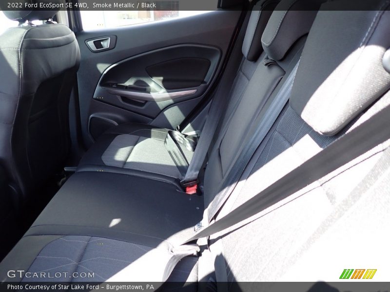 Smoke Metallic / Black 2022 Ford EcoSport SE 4WD